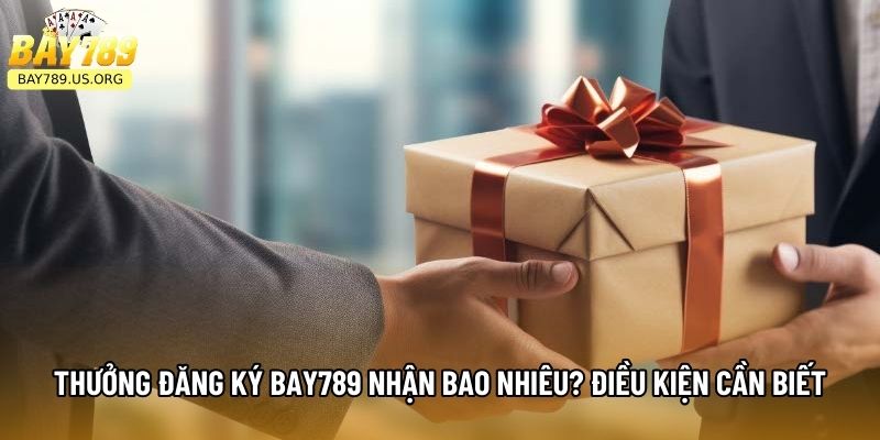 Thưởng Đăng Ký Bay789 Nhận Bao Nhiêu? Điều Kiện Cần Biết